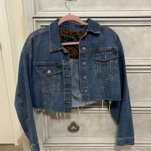 Cropped Denim Jacket